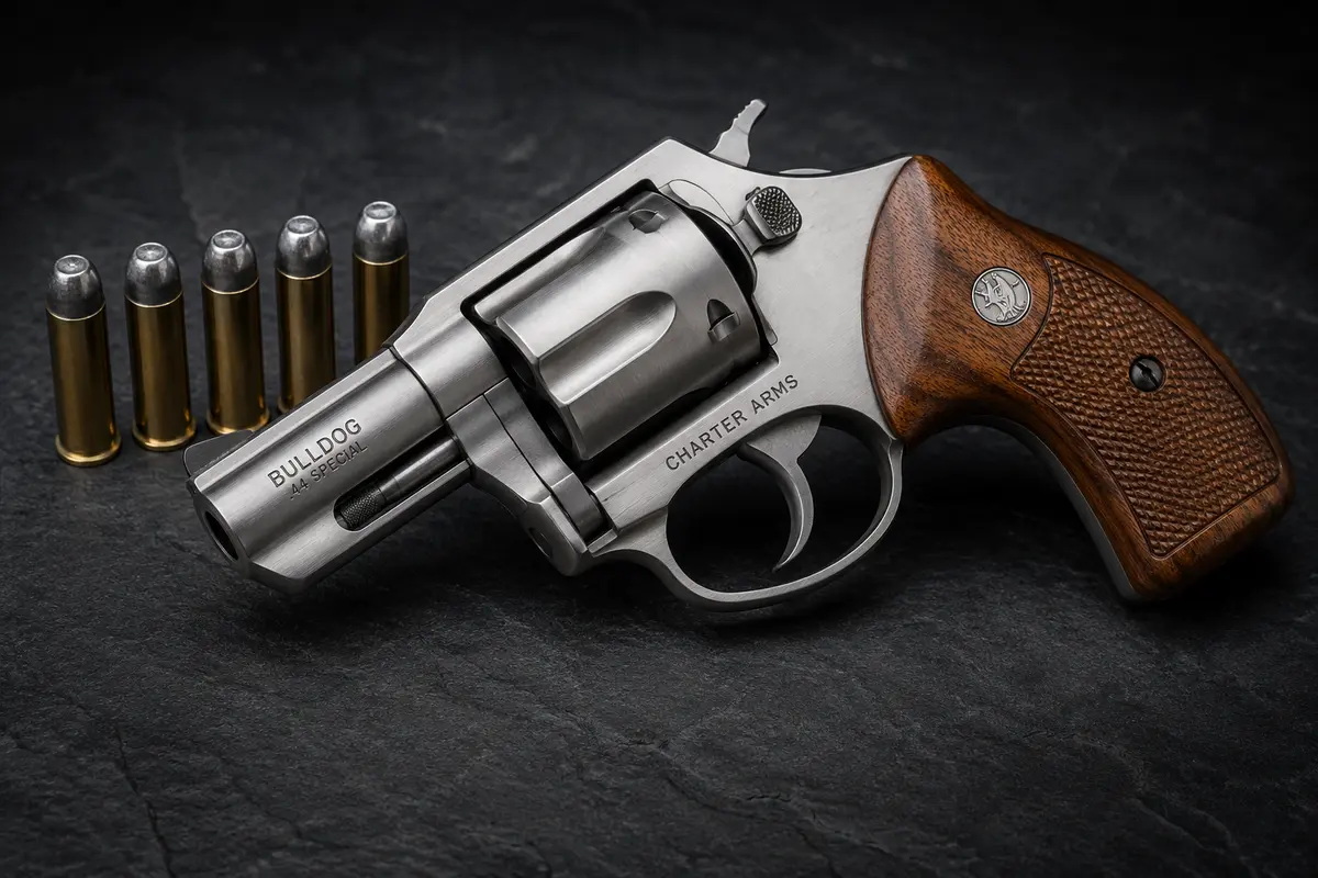 Charter Arms Bulldog .44 Special — illustrative rendering