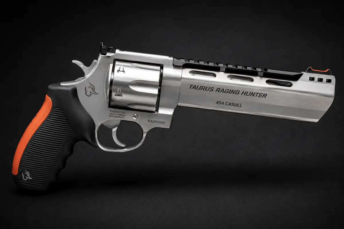 Taurus Raging Hunter .454 Casull — illustrative rendering
